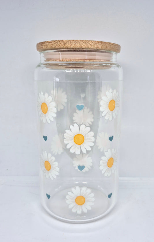 Verre 16 oz Grosse marguerite