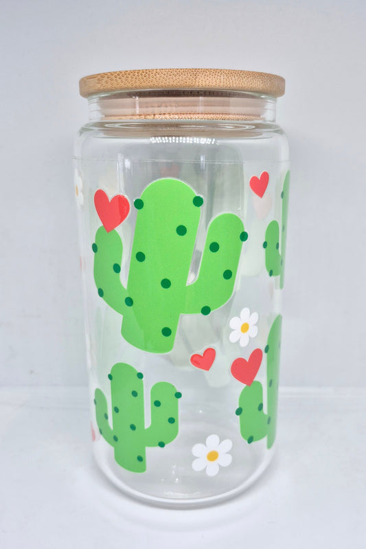 Verre 16 oz Gros Cactus