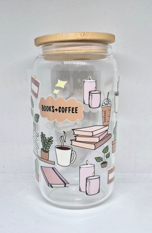 Collants UV DTF seulement -Books + Coffee