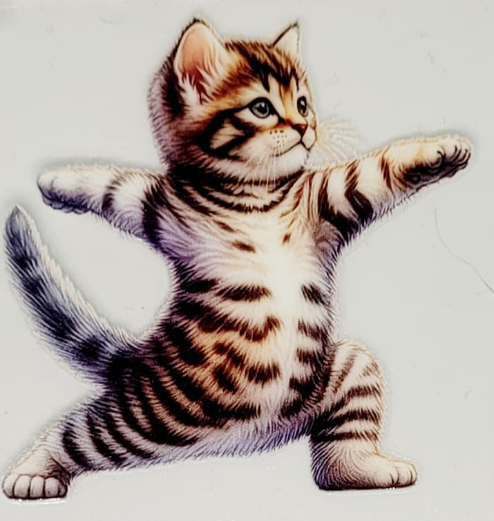 Gobelet à café ou verre à vin Yoga et chat