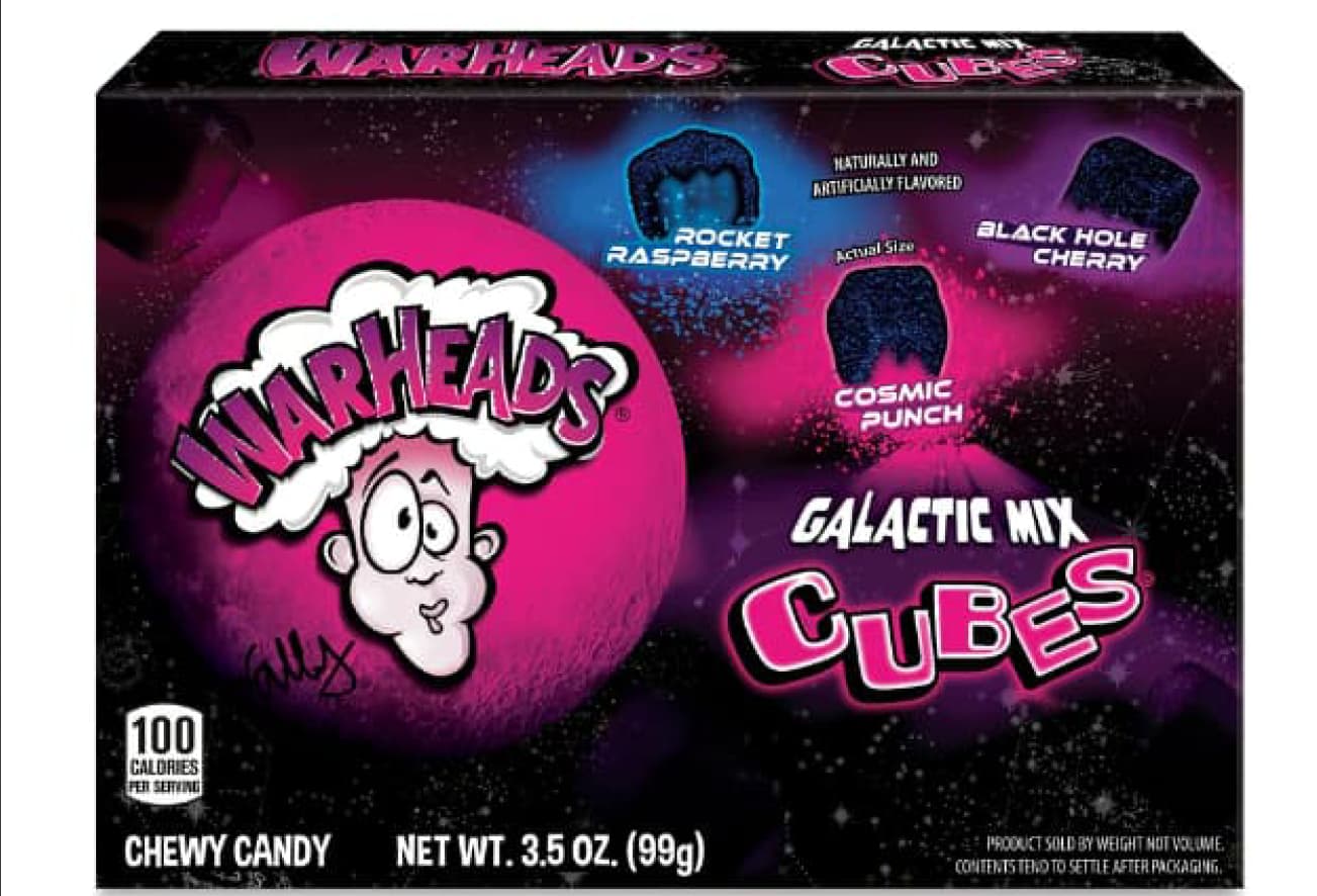 Warheads Galactic Cubes