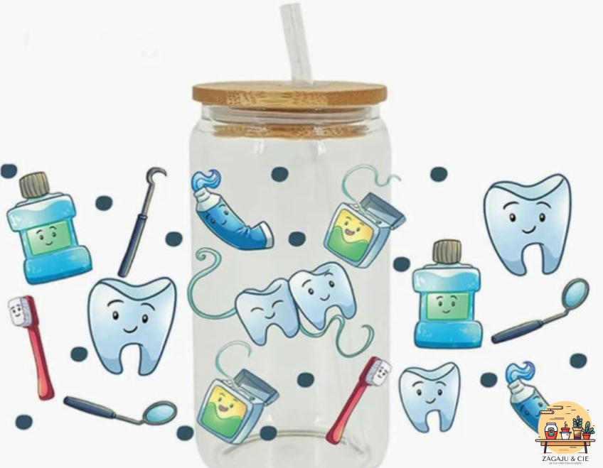 Verre 16 oz Dentiste 2e à 50%