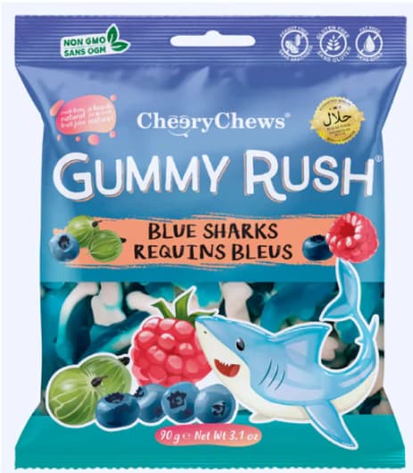 Gummy Rush Requins Bleus