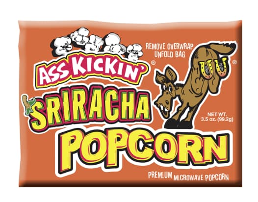 Popcorn Ass Kickin Sriracha