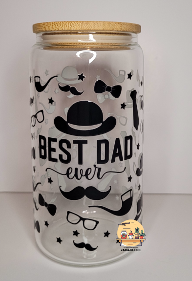 Verre 16 oz Meilleur papa