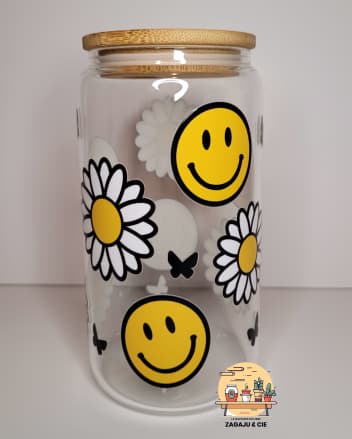Collants UV DTF seulement - Bonhomme sourire
