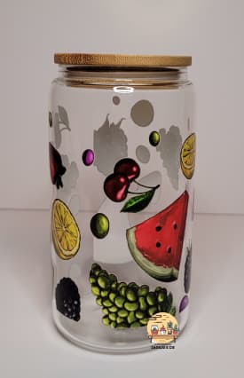 Verre 16 oz Salade de fruits PLASTIQUE