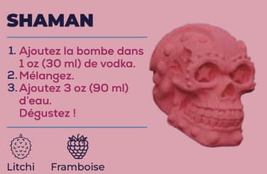 POSEIDN - Bombe à Cocktail 3D - Shaman (Sans boîte)