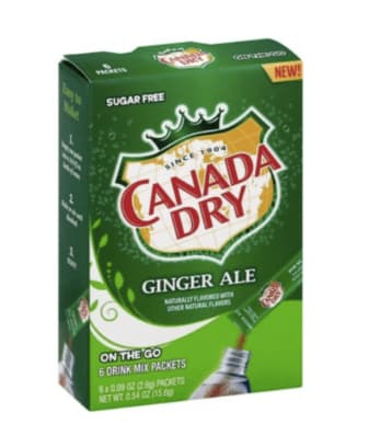 Canadian Dry Single On the Go