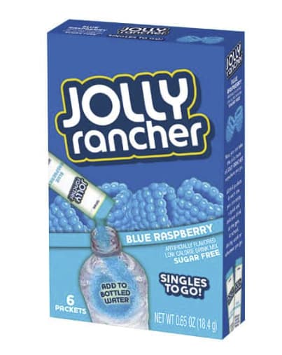 Jolly Ranger Single On the Go Sans Sucre Framboise bleue