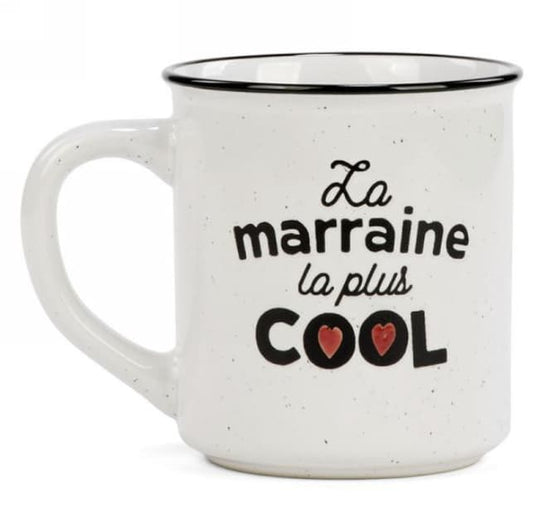 Tasse "Marraine la plus cool"