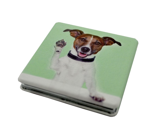 Miroir de poche Jack Russel