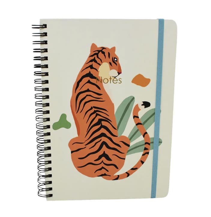 Cahier de notes rigide - Tigre