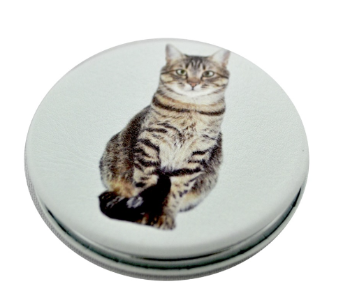 Miroir de poche Chat Tigre