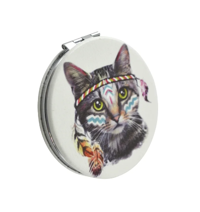 Miroir de poche Chat Tigre