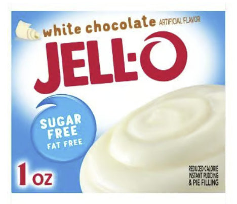 Jell-O Pouding Instant Chocolat Blanc SANS SUCRE