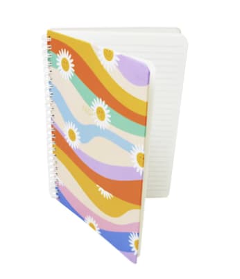 Cahier de notes rigide - Hippie