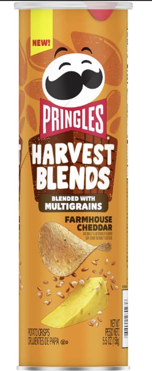 2 pour 5$ Pringles  Harvest Blends Farmhouse Cheddar