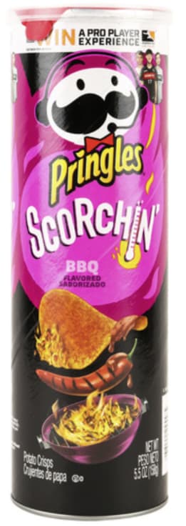 2 pour 5$ Pringles Scorchin’ BBQ