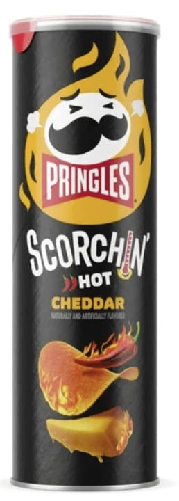 2 pour 5$ Pringles Scorchin’ Hot Cheddar