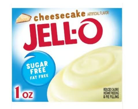 Jell-O Pouding Instant Gâteau au fromage SANS SUCRE