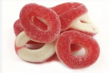 En vrac - Kervan - Anneaux aux cerises - 100g