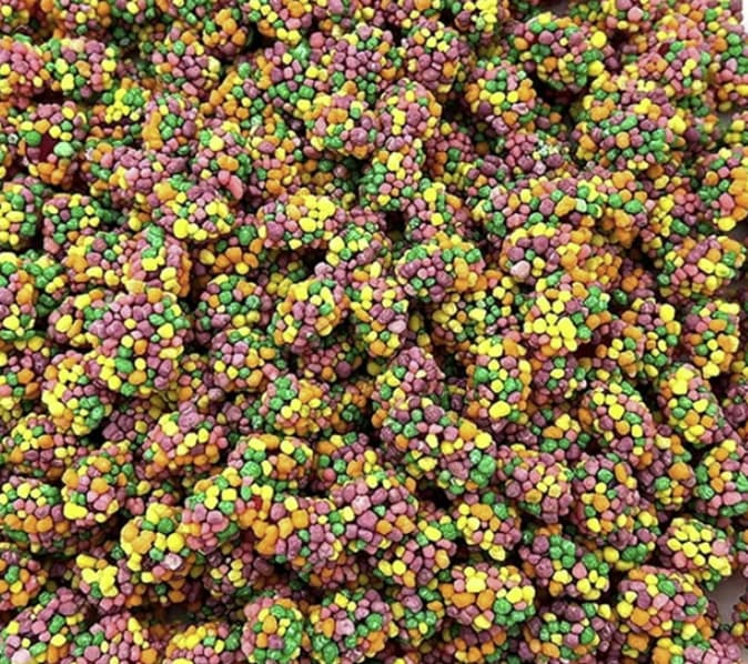 En vrac - Wonka - Nerds Rainbow Gummy Cluster - 100g