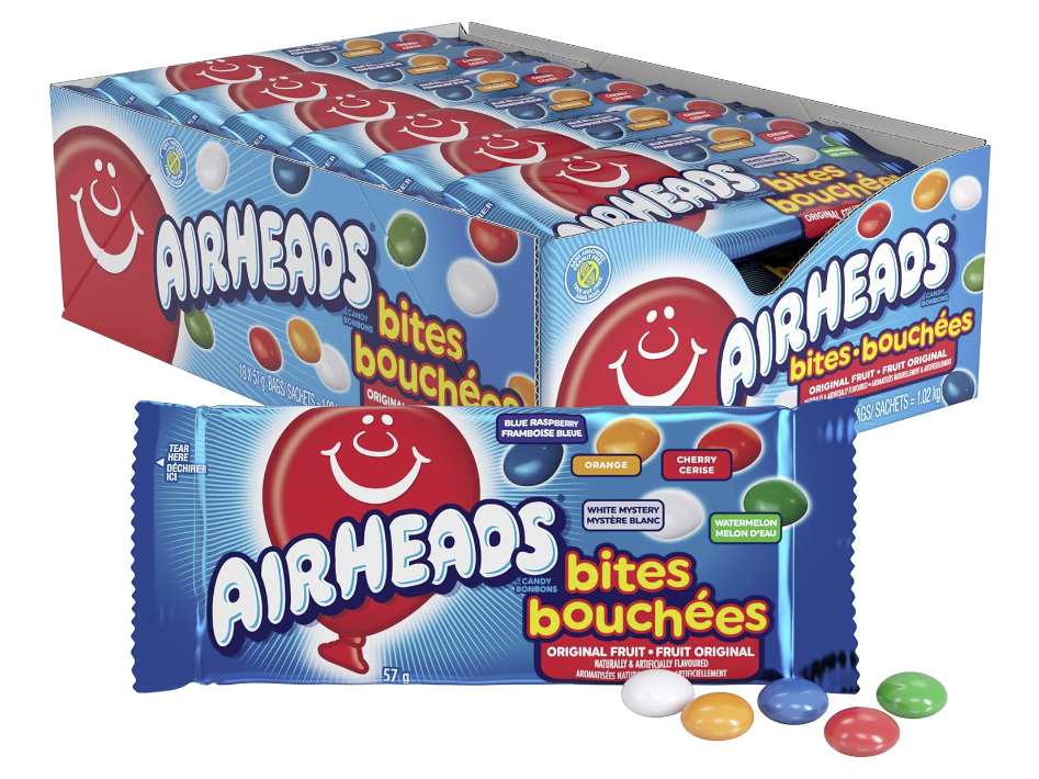 Airheads Bites bouchées