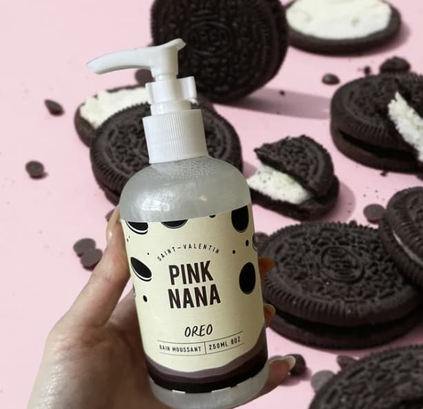 Pink Nana - Bain moussant Oreo