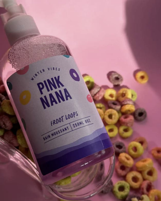 Pink Nana - Bain moussant Froot Loop