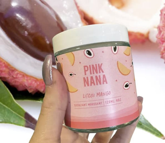 Pink Nana - Exfoliant Moussant Litchi Mango