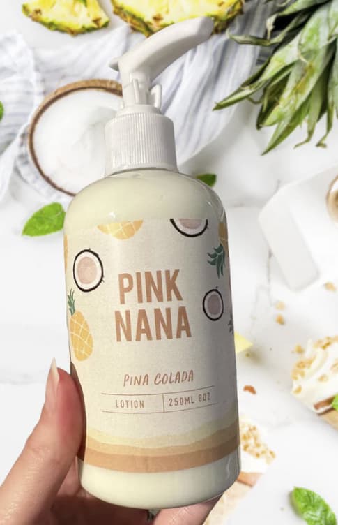 Pink Nana - Lotion Pina Colada