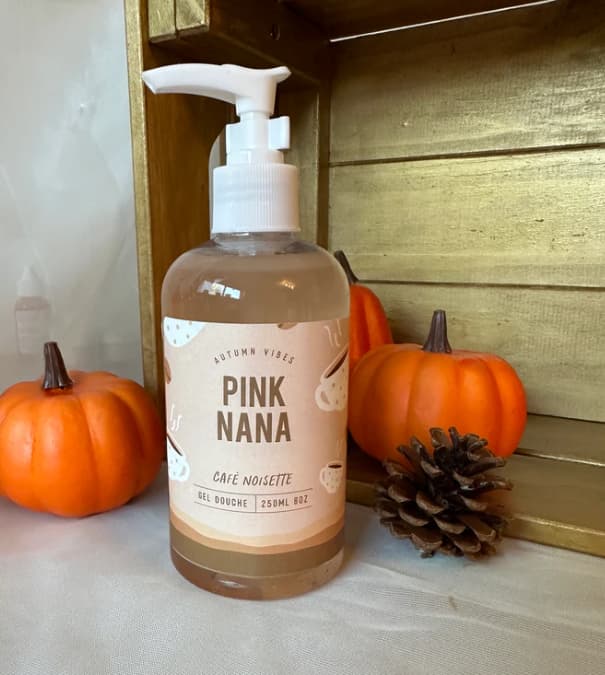 Pink Nana - Gel douche Café noisette