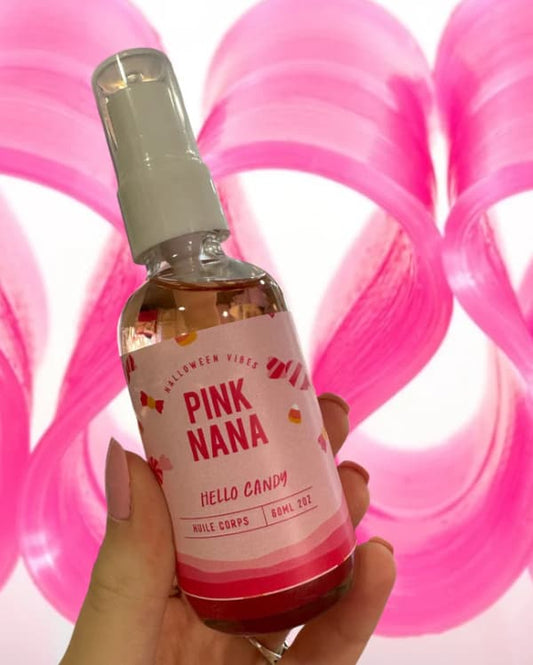 Pink Nana - Huile corps Hello Candy