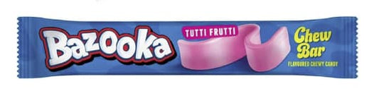 Bazooka Chew Bar Tutti Frutti