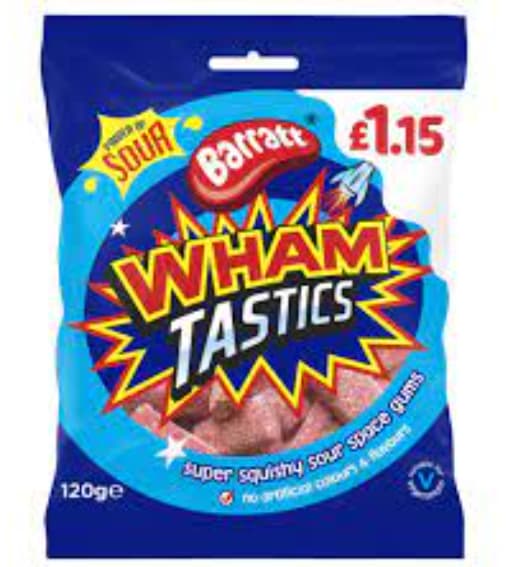 Barratt Whamtastics 120g