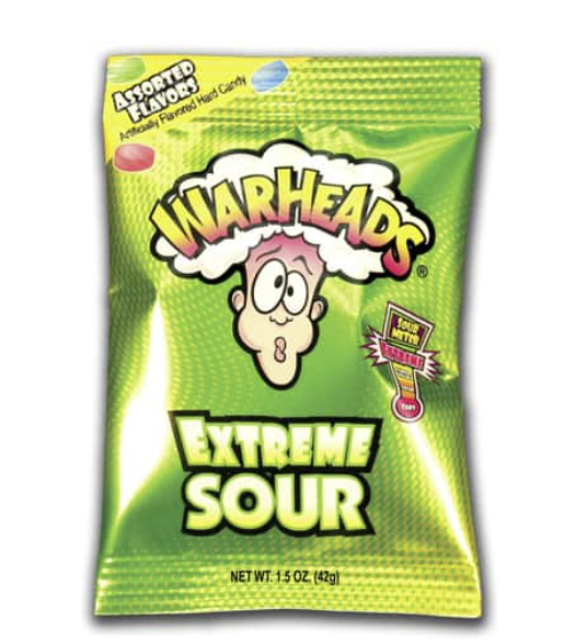 Warheads Extreme Sour Candy