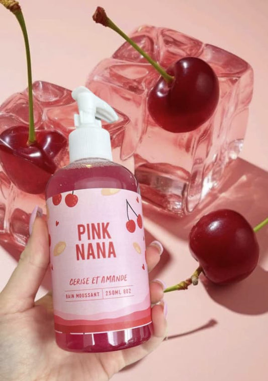 Pink Nana - Bain moussant Cerise et Amande