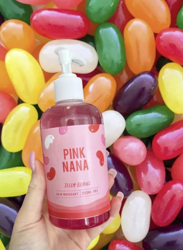 Pink Nana - Bain moussant Jelly Beans