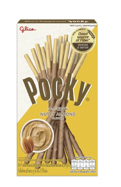 Pocky Nutty Almond Biscuit Sticks 39g