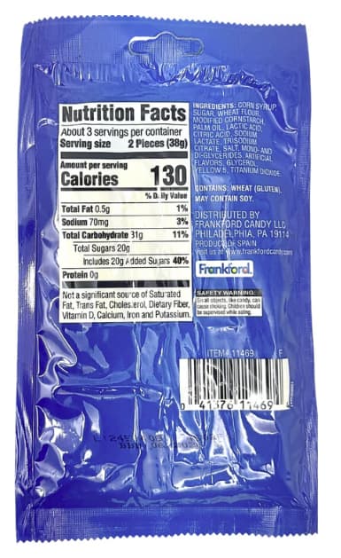Frankford Peelabele String Cheese Gummy Candy