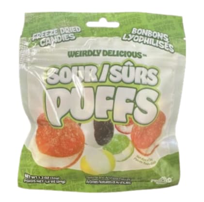 Weirdley Delicious Sour Puffs