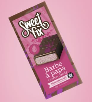 SWEETFIX- Chocolat à la barbe à papa