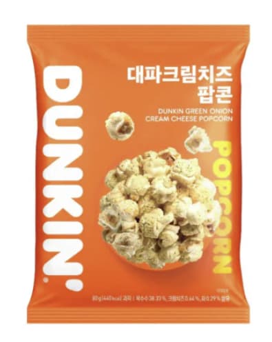 Dunkin Popcorn Fromage à la crème et oignon vert