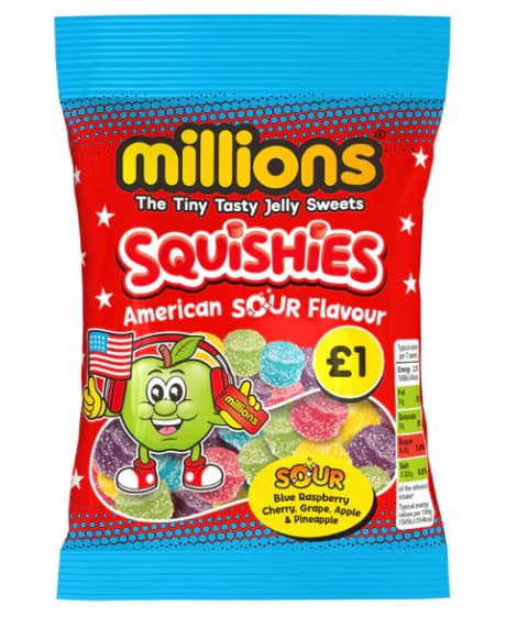 Millions Squishies American Sour