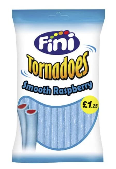 Fini Tornadoes Smooth Framboise Bleue 140g