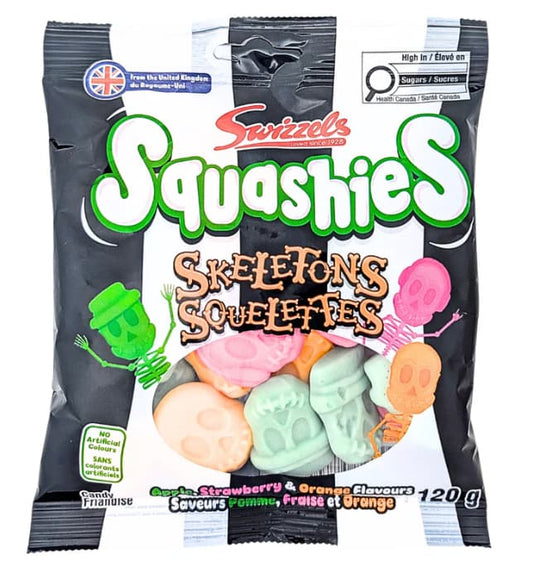 Swizzels Squashies Squeletons 120g