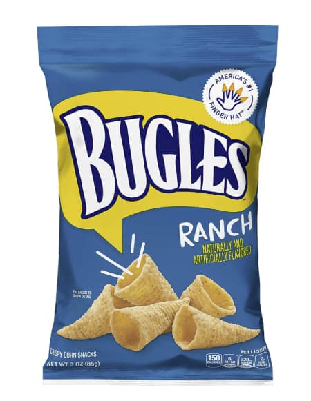Bugles Hidden Valley Ranch 85g