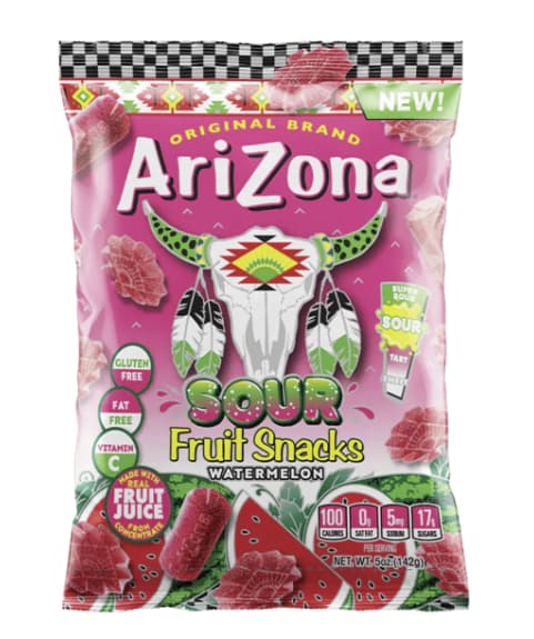 Arizona Sour Fruit Snacks Watermelon
