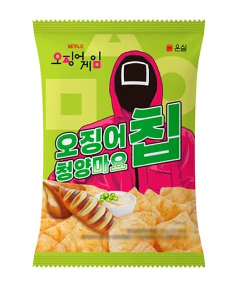NETFLIX Squid Game Spicy Mayo Chips 50g